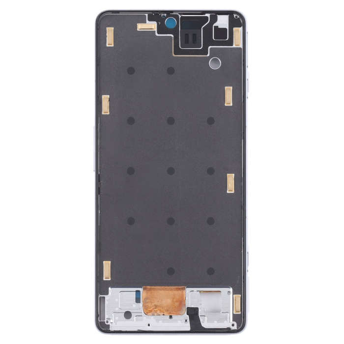 Front Housing LCD Frame Bezel Plate for Xiaomi Redmi K50 Gaming/Poco F4 GT(White)