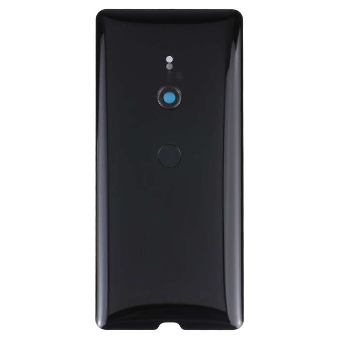 Original Battery Back Cover with Fingerprint for Sony Xperia XZ3(Black)