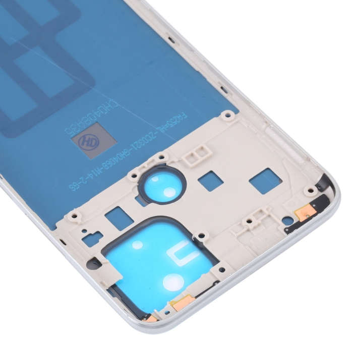 For OPPO A15/A15S/A35 Battery Back Cover with Middle Frame (White)