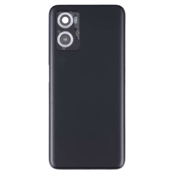 For OPPO A36/A76 Battery Back Cover with Middle Frame (Black)