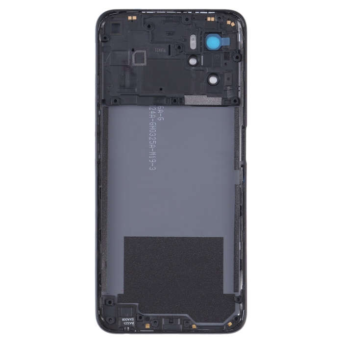 For OPPO A36/A76 Battery Back Cover with Middle Frame (Black)