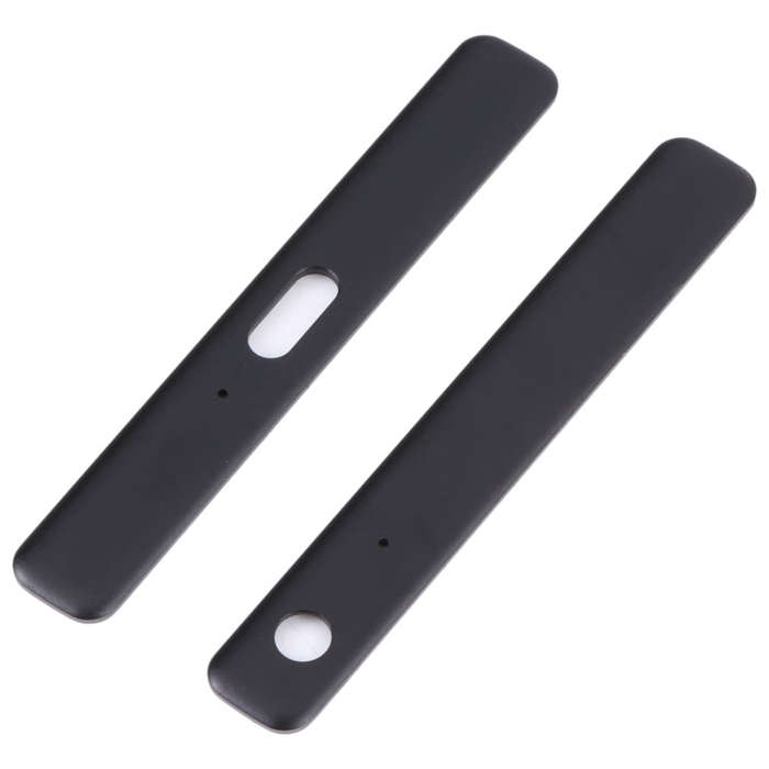 1 Pair Side Part Sidebar For Sony Xperia XZ1 Compact (Black)