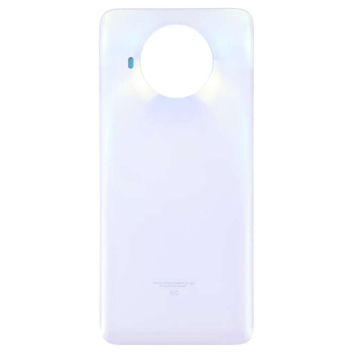 Glass Battery Back Cover for Xiaomi Redmi Note 9 Pro 5G/Mi 10T Lite 5G(White)