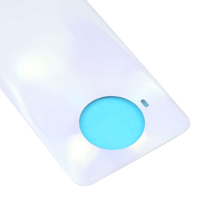 Glass Battery Back Cover for Xiaomi Redmi Note 9 Pro 5G/Mi 10T Lite 5G(White)