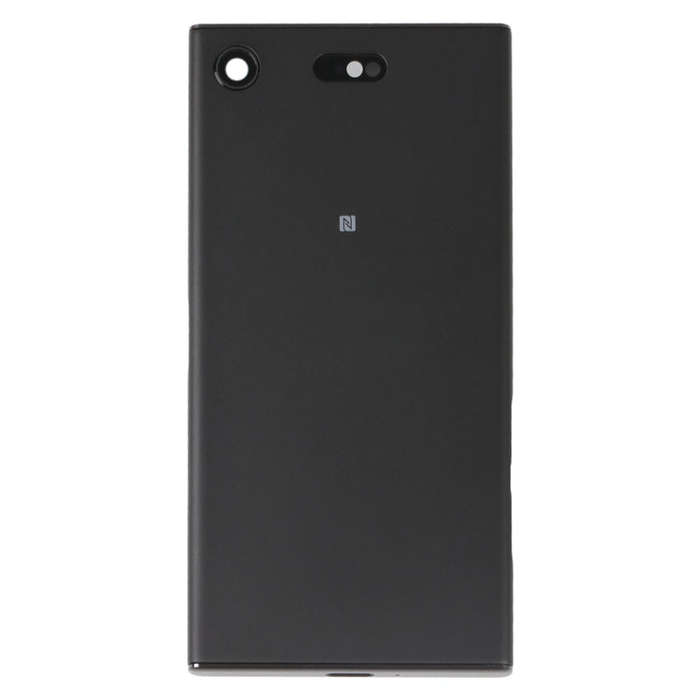 Original Battery Back Cover with Camera Lens Cover for Sony Xperia XZ1 Compact(Black)