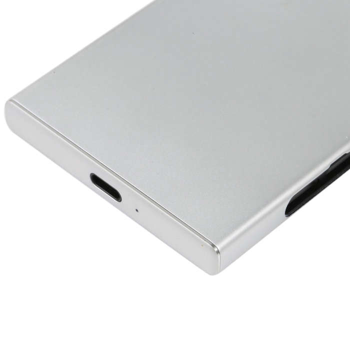 Original Battery Back Cover with Camera Lens Cover for Sony Xperia XZ1 Compact(Silver)