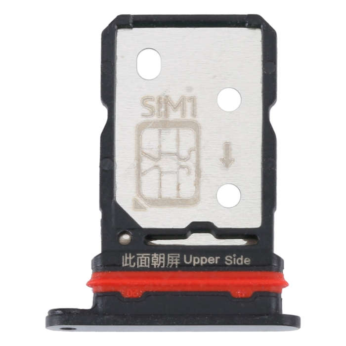 For vivo iQOO Neo6 SIM Card Tray + SIM Card Tray (Black)
