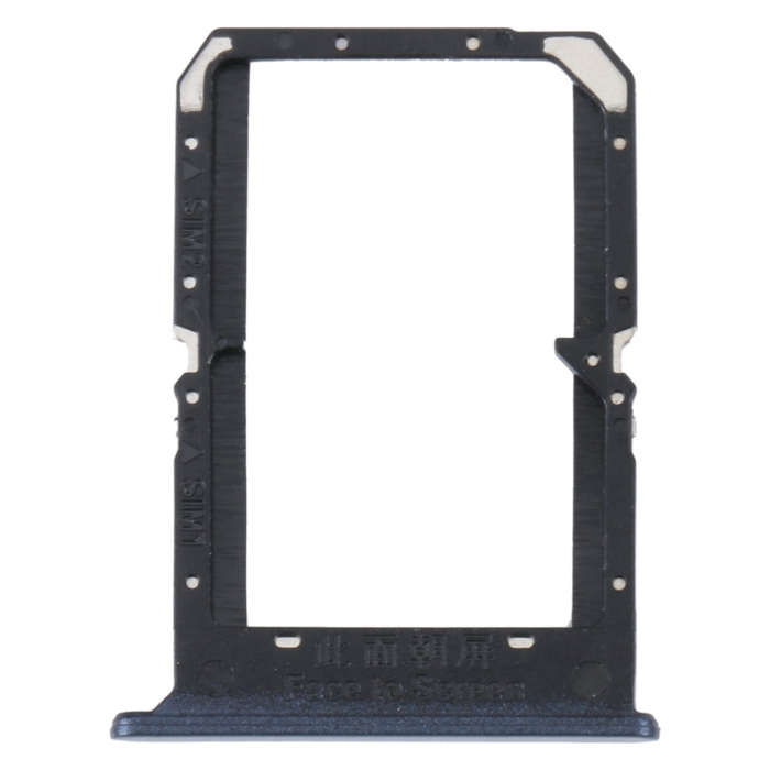 For Realme 9 Pro+ SIM Card Tray + SIM Card Tray (Black)