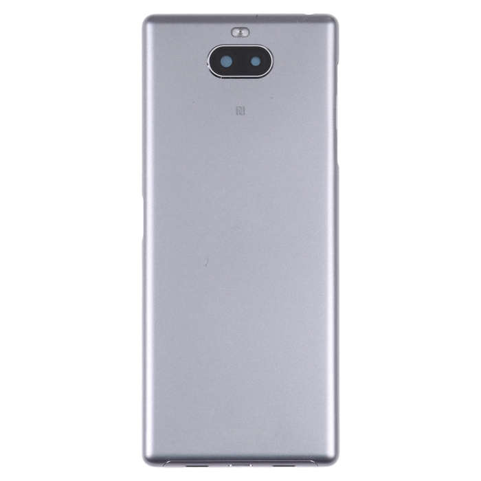 For Sony Xperia 10 Original Battery Back Cover(Silver)
