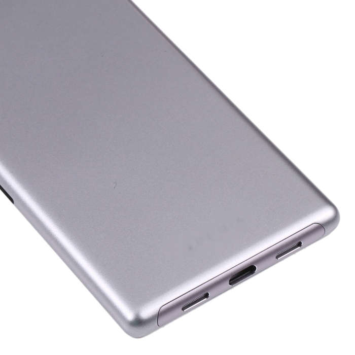 For Sony Xperia 10 Original Battery Back Cover(Silver)