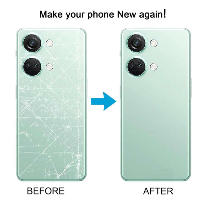 For OnePlus Nord 3 Original Battery Back Cover with Camera Lens Cover(Green)