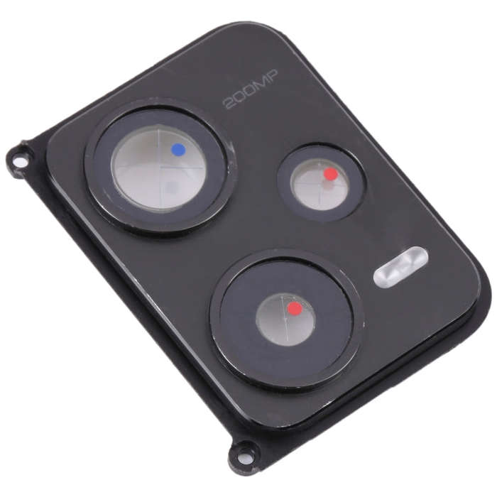 Back Camera Lens Frame for Xiaomi Redmi Note 12 Pro+ (Black)