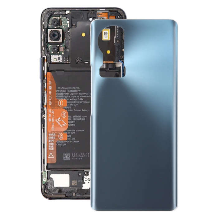 For Honor 80 OEM Glass Battery Back Cover(Green)