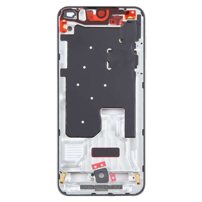 For Huawei P50 Front Housing LCD Frame Bezel Plate(Silver)