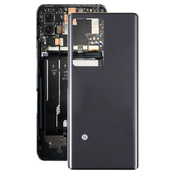 For ZTE Axon 40 Pro Battery Back Cover(Jet Black)