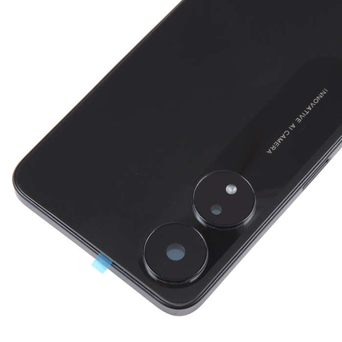 For OPPO A58 5G Original Battery Back Cover with Middle Frame(Black)