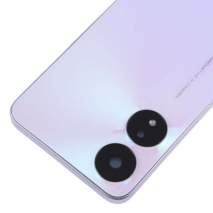 For OPPO A78 5G Original Battery Back Cover with Middle Frame(Purple)