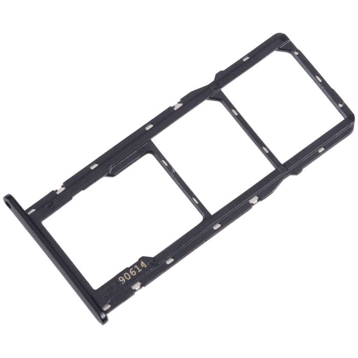 For Motorola Moto G7 Play SIM Card Tray + SIM Card Tray + Micro SD Card Tray (Black)