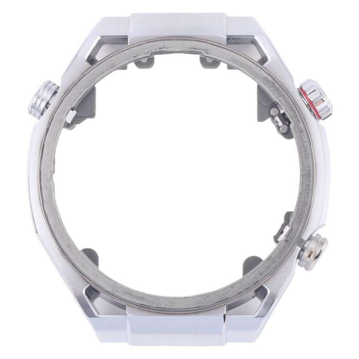 Original LCD Screen Frame Bezel Plate For Huawei Watch Ultimate(Silver)