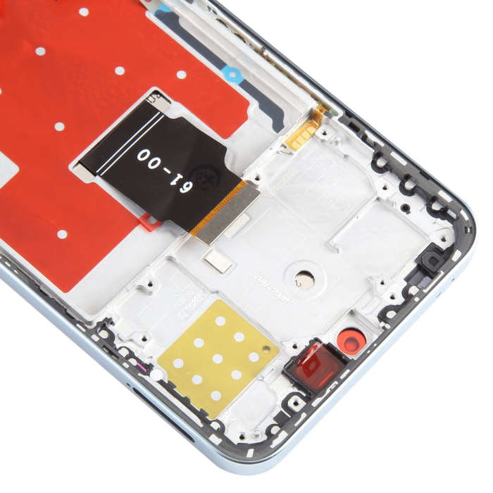 For Honor X50i Original LCD Screen Digitizer Full Assembly with Frame (Silver)