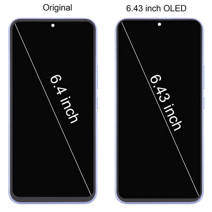 For Samsung Galaxy A54 5G SM-A546 6.43 inch OLED LCD Screen Digitizer Full Assembly with Frame (W...