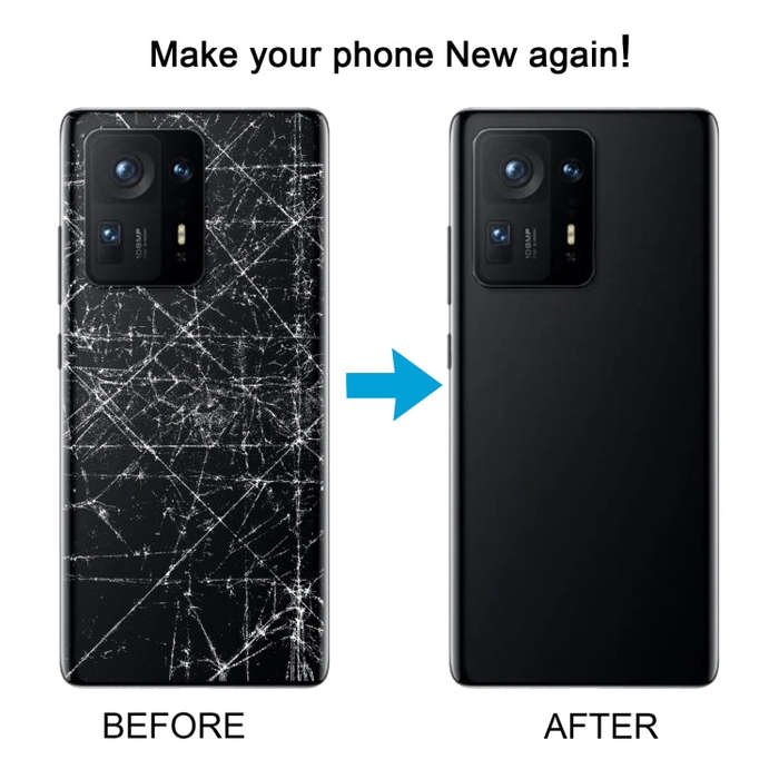 For Xiaomi Mi Mix 4 Original Battery Back Cover(White)