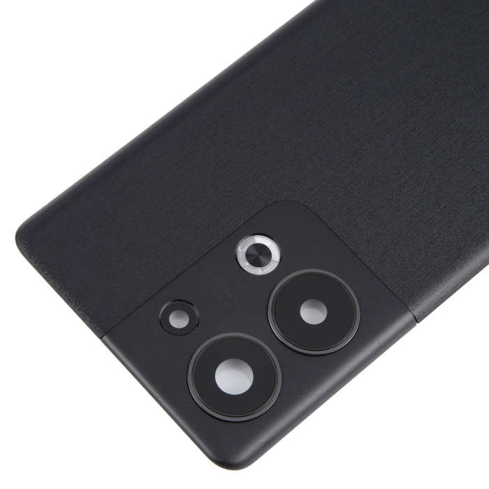 For OPPO Reno9 Pro+ Original Battery Back Cover with Camera Lens Cover(Black)