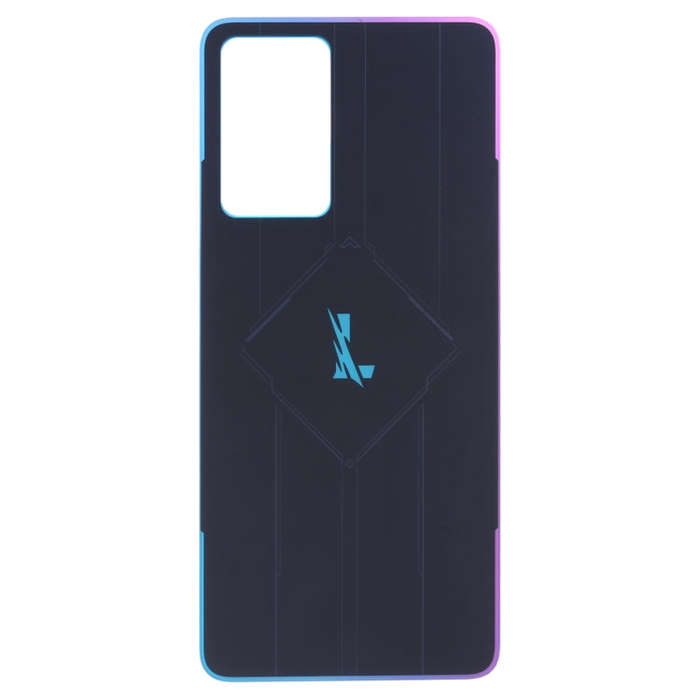 For OPPO Reno7 Pro 5G Original Glass Battery Back Cover (Colorful Black)