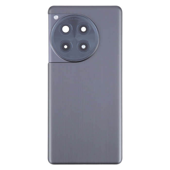 For OnePlus Ace 3 PJE110 Original Glass Battery Back Cover with Camera Lens(Black)