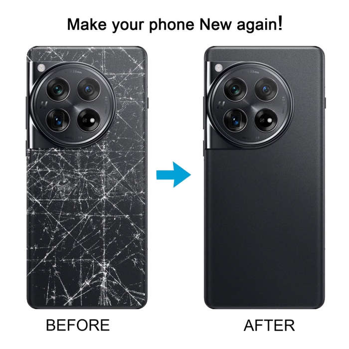 For OnePlus 12 Original Battery Back Cover(Black)
