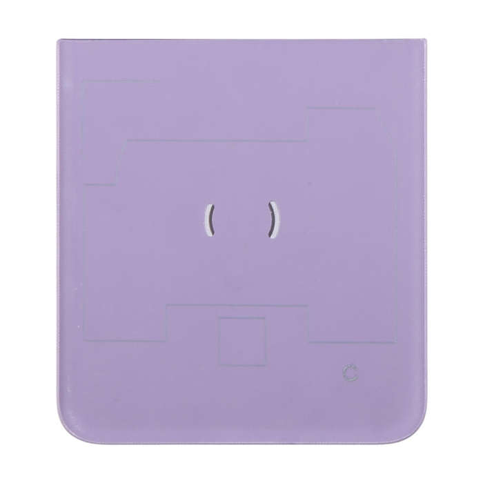 For Motorola Razr 40 Original Lower Part Battery Back Cover(Purple)
