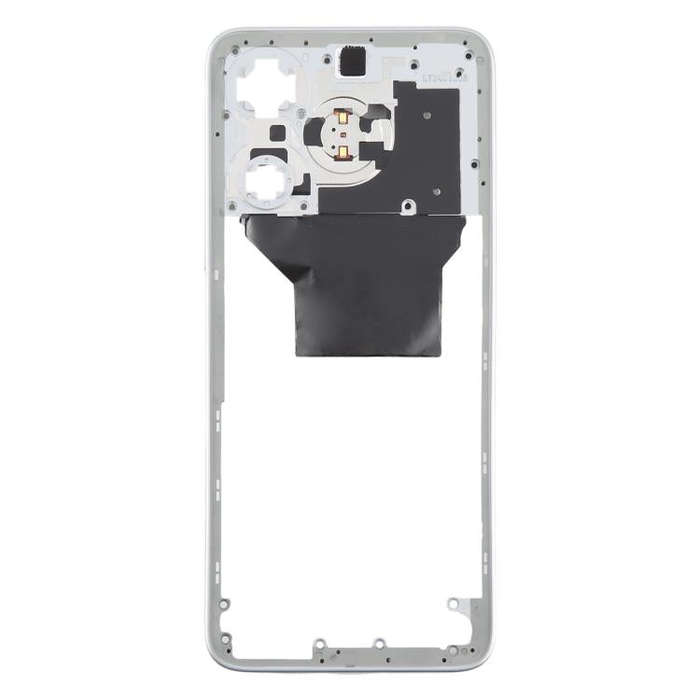 For Xiaomi Redmi Note 13R Original Middle Frame Bezel Plate (Silver)