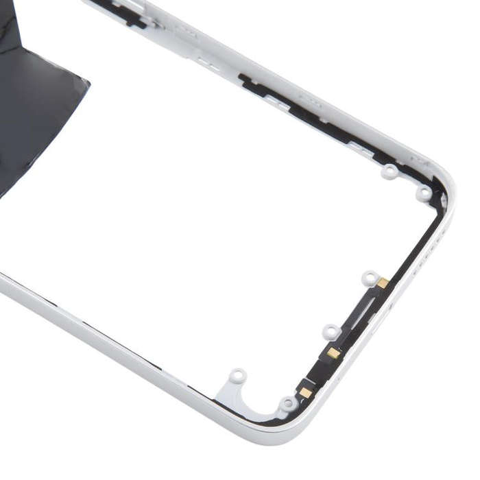 For Xiaomi Redmi Note 13R Original Middle Frame Bezel Plate (Silver)