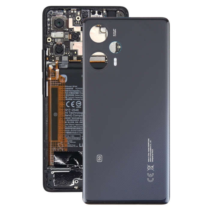 For Xiaomi Poco F5 Original Battery Back Cover(Black)