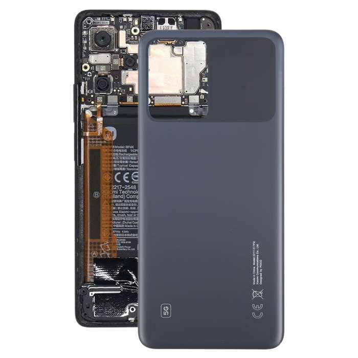For Xiaomi Poco X5 Original Battery Back Cover(Black)