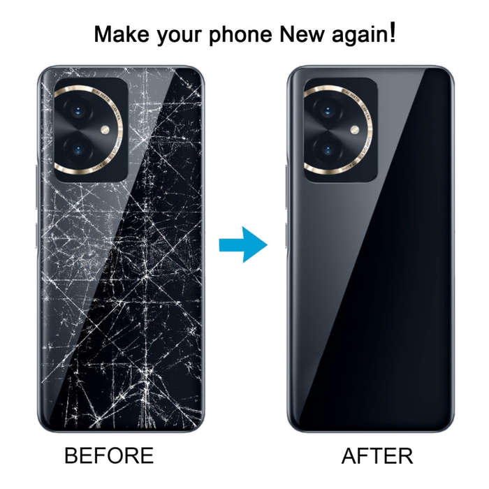 For Honor 100 Battery Back Cover(Blue)