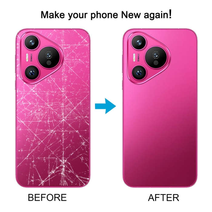 For Huawei Pura 70 Battery Back Cover(Blue)