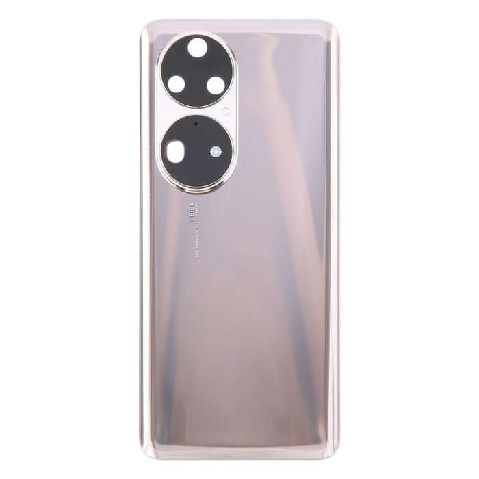 For Huawei P50 Pro Battery Back Cover with Camera Lens(Gold)