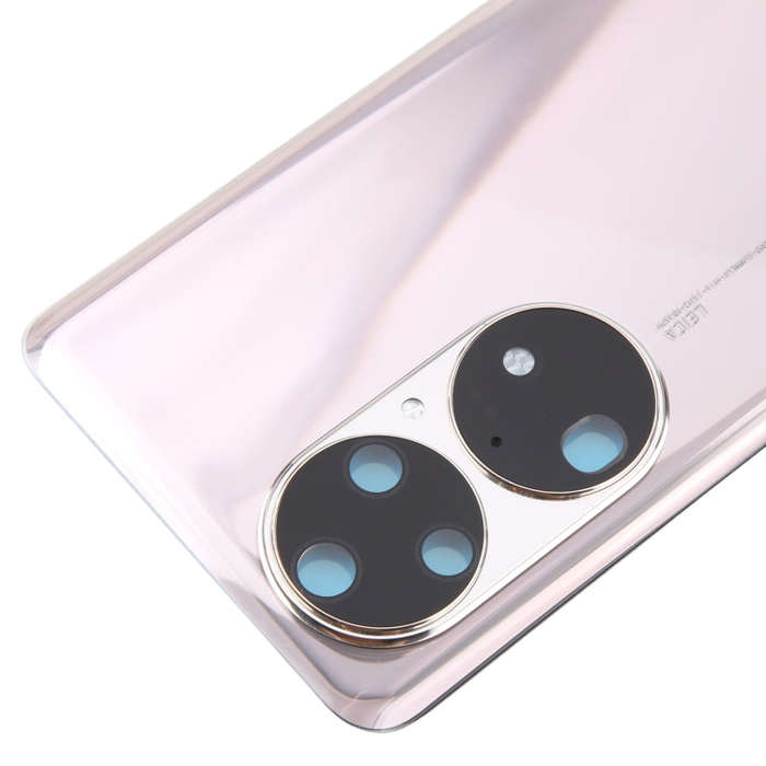 For Huawei P50 Pro Battery Back Cover with Camera Lens(Gold)