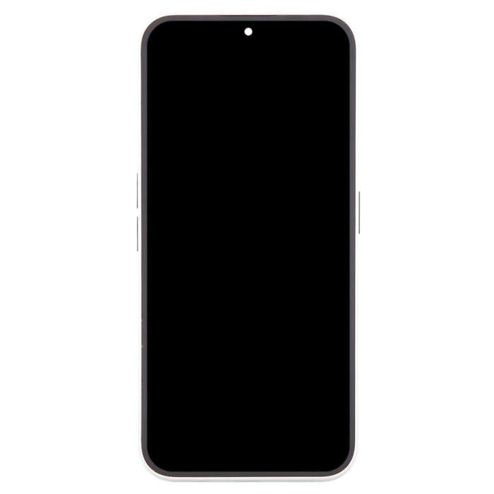 For Nothing Phone (2A) A142 5G Original AMOLED LCD Screen Digitizer Full Assembly with Frame (White)