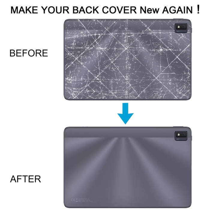 For TCL 10 TabMax 4G Original Battery Back Cover(Blue)