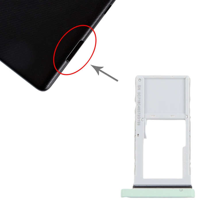 For TCL Tab 10s 4G Original Micro SD Card Tray (Green)