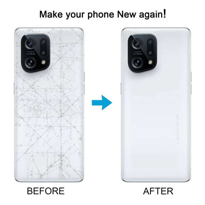 For OPPO Find X5 OEM Battery Back Cover(Black)