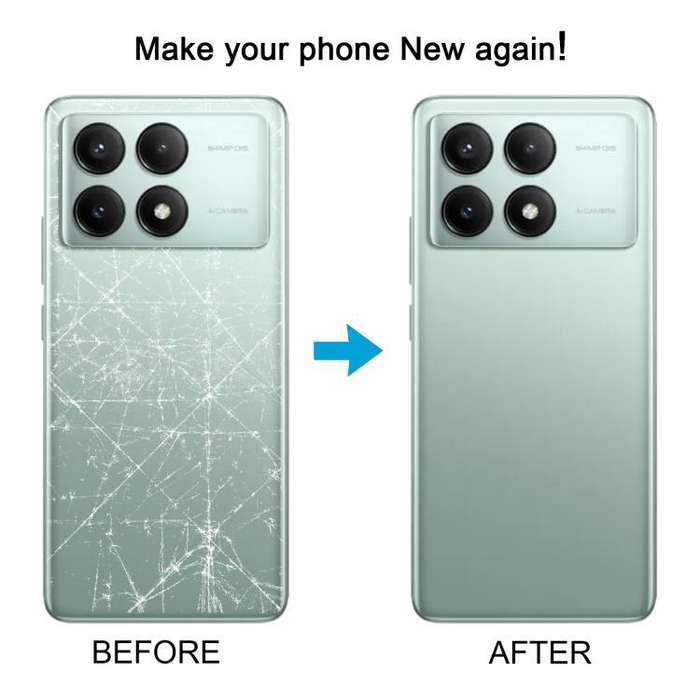 For Xiaomi Redmi K70E OEM Battery Back Cover(White)