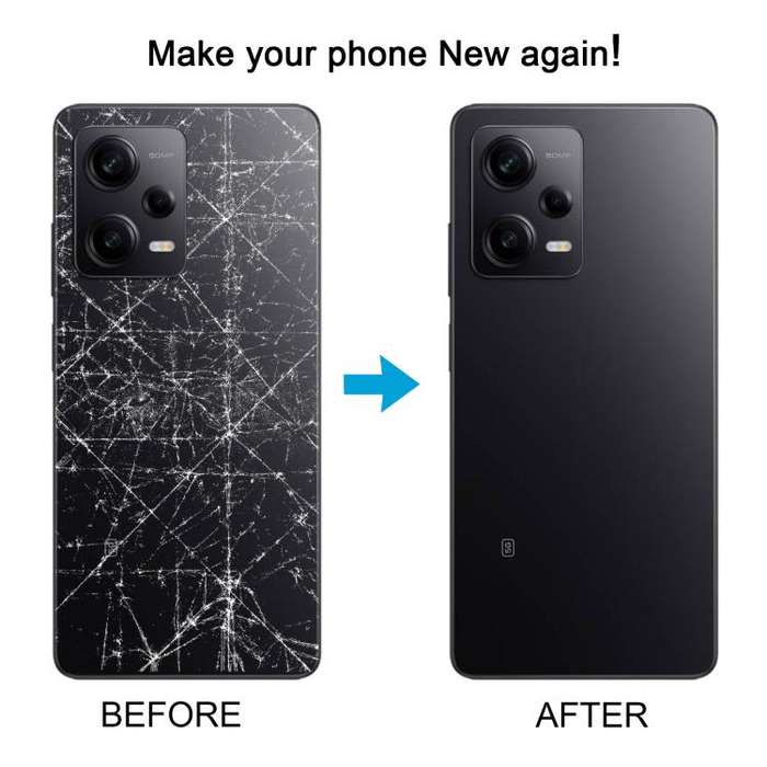 For Xiaomi Redmi Note 12 Pro 5G OEM Battery Back Cover(White)