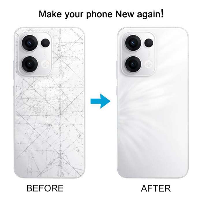 For OPPO Reno13 Original Battery Back Cover with Camera Lens Cover(White)