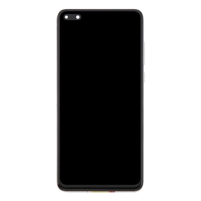 For Huawei P40 TFT LCD Screen Digitizer Full Assembly with Frame, Not Supporting Fingerprint Iden...