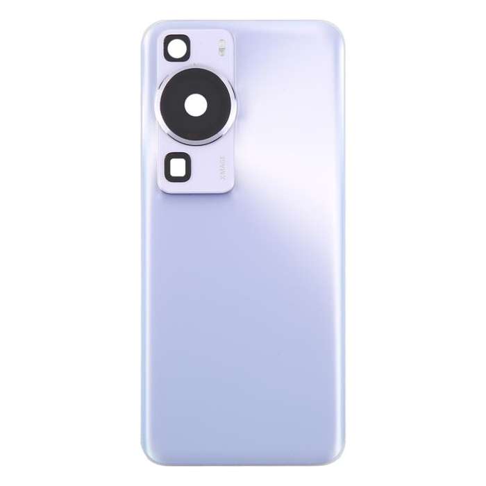 For Huawei P60 Battery Back Cover with Camera Lens Cover(Purple)