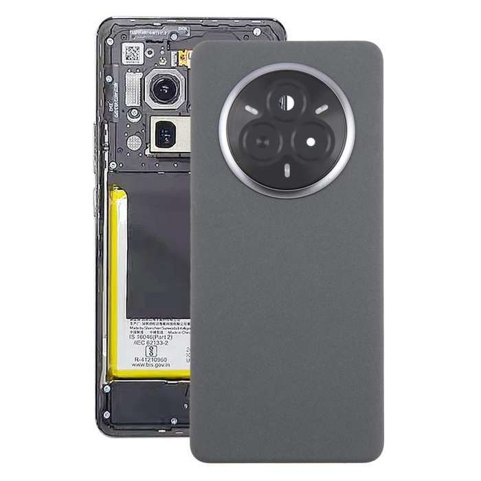 For Realme 14 Pro Original Battery Back Cover with Camera Lens Cover(Black)