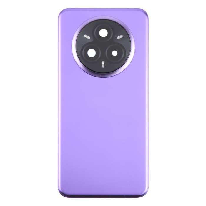 For Realme 14 Pro+ Original Battery Back Cover with Camera Lens Cover(Purple)
